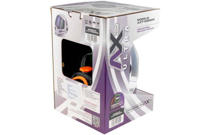 CARETA ELECTRÓNICA DE SOMBRA VARIABLE OPTICA 1 / 1 / 1/ 2 PROTECCION DIN16 USO SOLDAR-ESMERILAR y CORTE