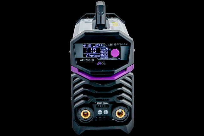 Soldadora Inversor Electrodo Y TIG LIFT 200A, Bi Voltaje 110-220V Con Pantalla LCD Ax Tech AXT-207LCD – vista 3