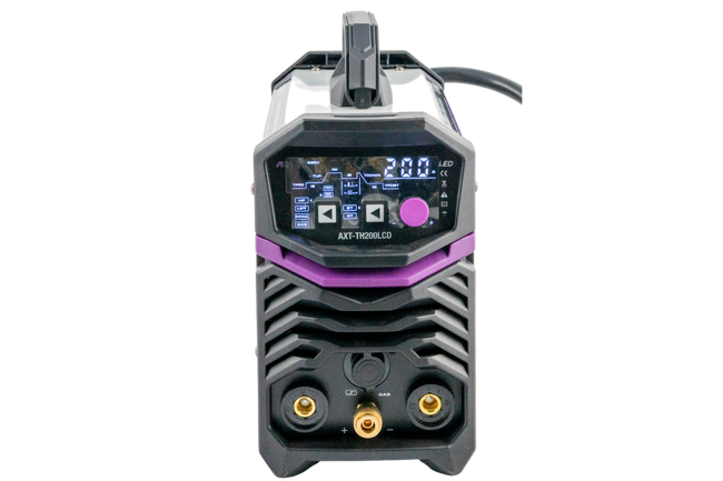 Soldadora Inversor TIG HF Y Electrodo, Bi Voltaje, 200A, Con Pantalla Led Ax Tech AXT-TH200LCD – vista 7