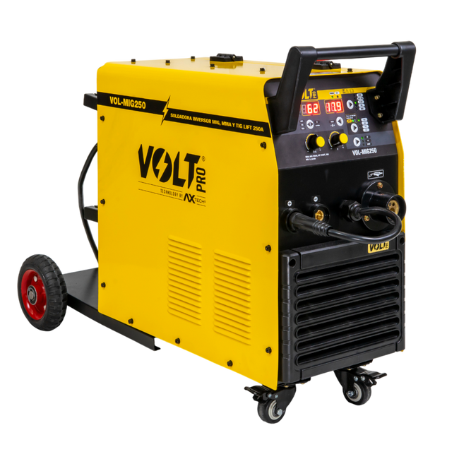SOLDADORA INVERTER MIG/MMA/LIFT TIG 1P 220V 40-250A INCLUYE ANTORCHA MIG3 – vista 11