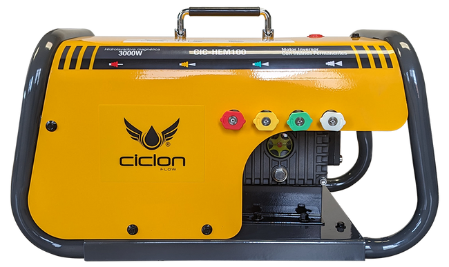 Hidrolavadora Electrica 3000W, 2175 PSI Con Imanes Permanente Ciclon CIC-HEM100 – vista 8