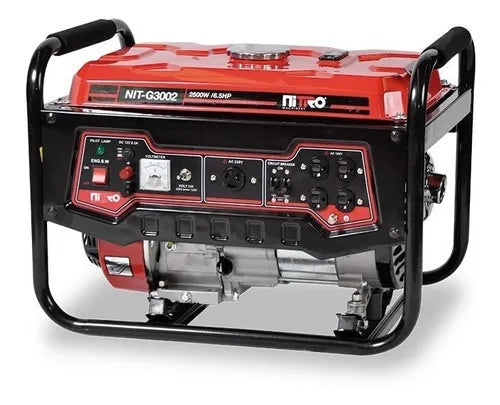 Motor 6.5 Hp 4 Tiempos 2800w 110/220v Nitro NIT-G3002