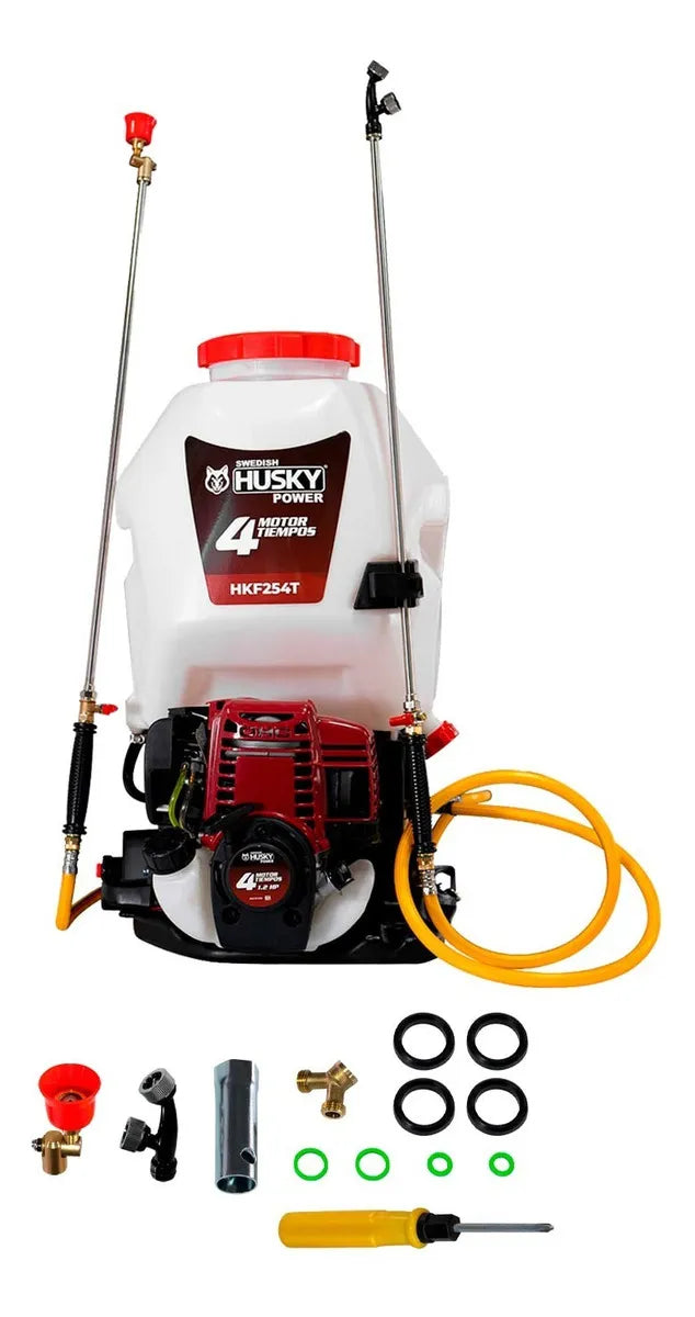 Aspersora De Uso Agricola Swedish Husky Power 4T Doble Varilla 25 LTS HKF254T