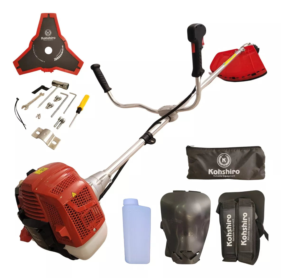 INT430 Desbrozadora Gasolina Kohshiro Int430 43cc Indust Motor 2t