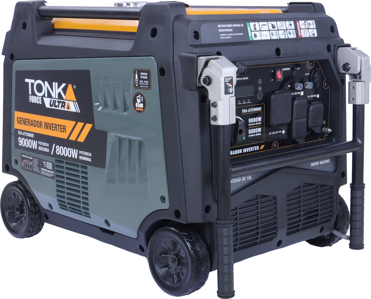 Generador inverter Tonka Force Ultra 9,000 W TKA-GYC9000E