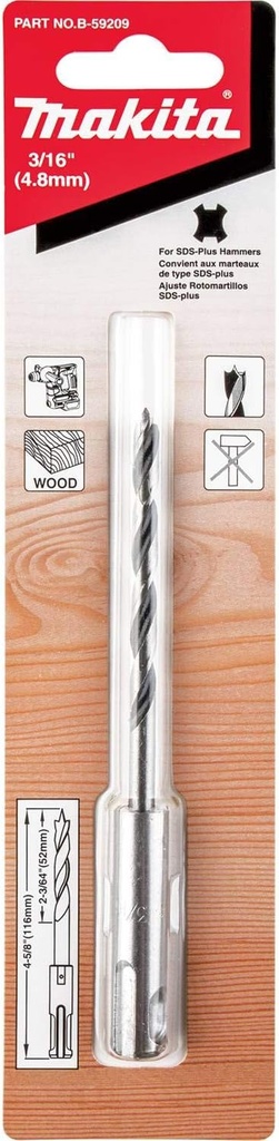 Broca Para Madera Makita B-59209