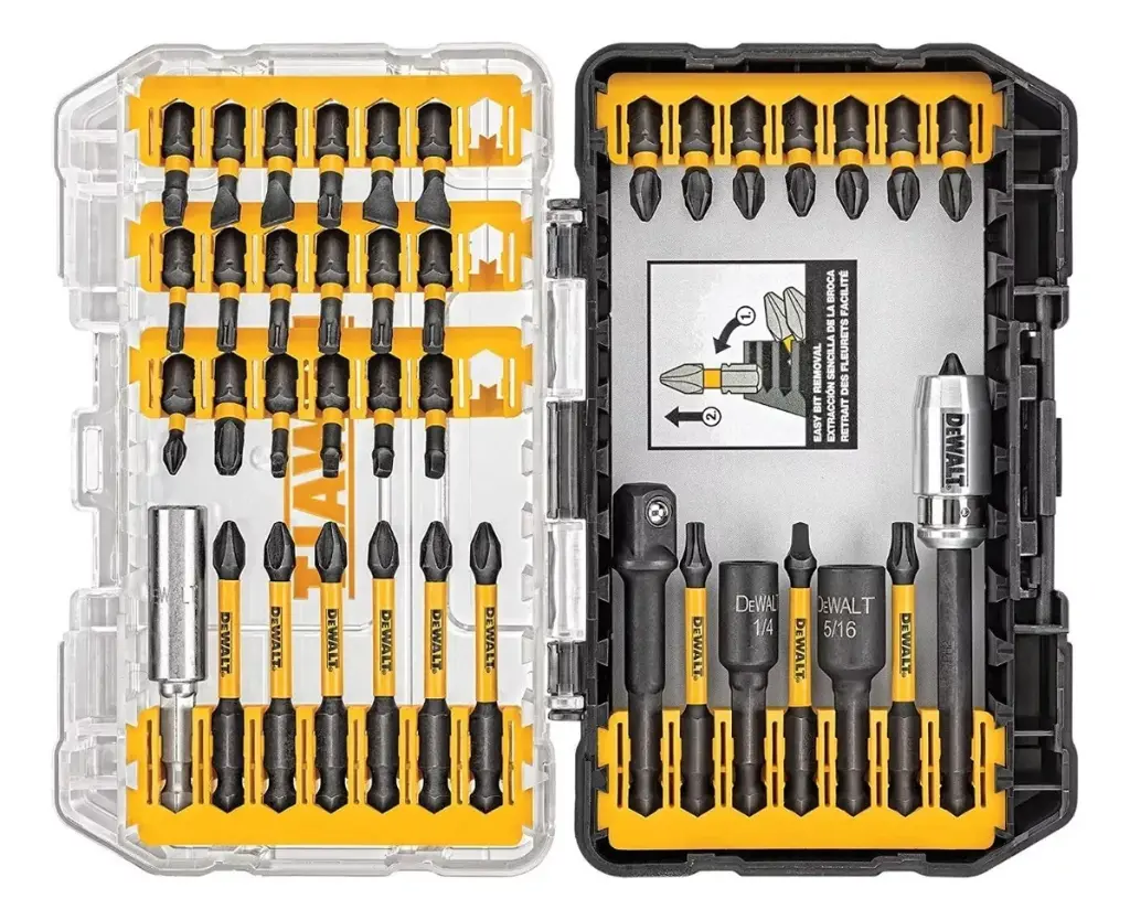 Juego De Puntas Para Taladro 400pz Con Estuche Dewalt DWA2T401R 