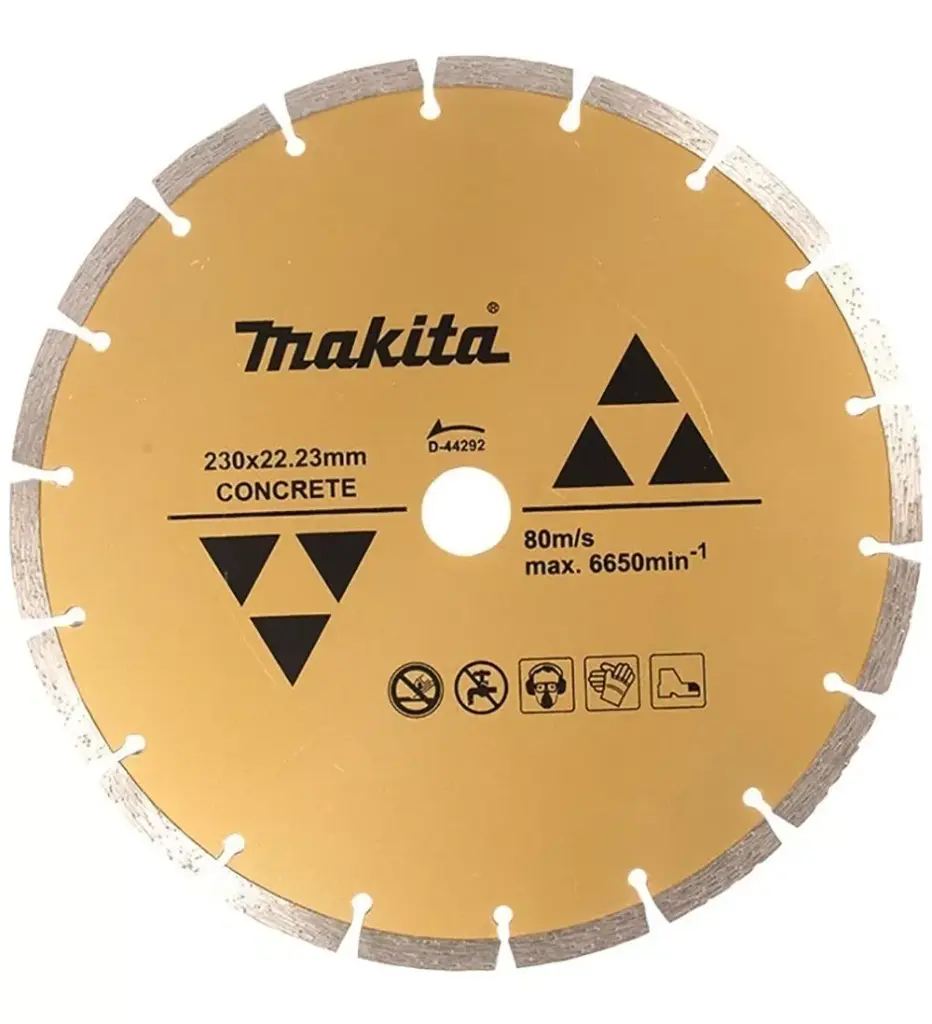 Disco de Diamante Segmentado 9” P/Concreto (Antes D-37580) D-44292 