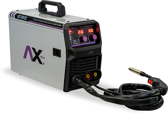 Soldadora Inversor MIG/MAG, Electrodo y TIG LIFT, 110V, 100A Ax Tech AXT-EM102