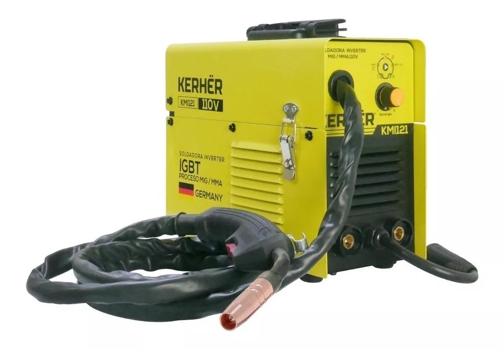 Soldadora Inversor Microalambre 110v 120 Amp KERHËR KMI121