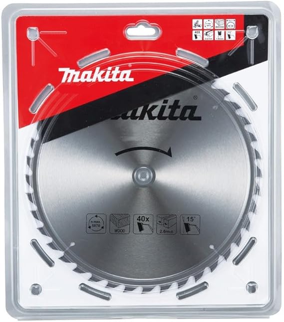 Disco para Sierra Circular 10in X 25.4 X 40TH madera Makita D-65414 