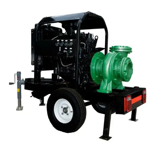 [6LD50UK6] Motobomba centrífuga con motor diésel Ukura 6x6 50Hp 6LD50UK6