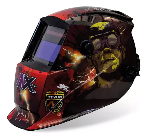 [AXT-CEFRANK-CV] Careta Electrónica para Soldar de Sombra Variable Profesional, 2 Sensores Ax Tech AXT-CEFRANK-CV