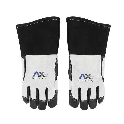 [AXT-GP045-EM] Guante Para Soldadura MMA/MIG Con Refuerzo De Serraje Ax tech AXT-GP045-EM