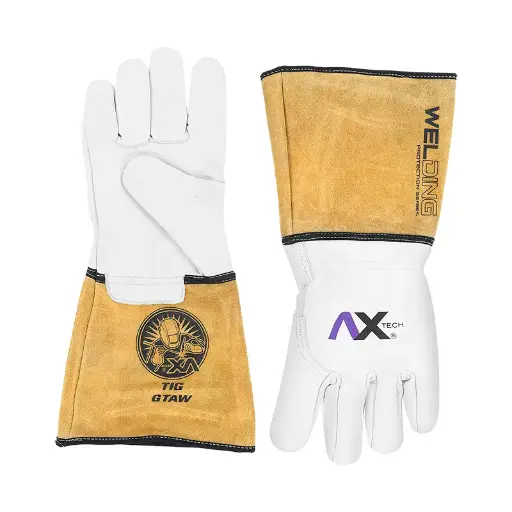 [AXT-GP083-T] Guante Para Soldadura TIG Reforzado AX TECH AXT-GP083-T