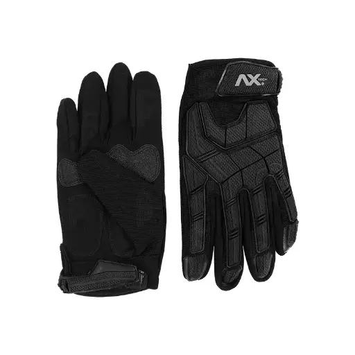 [AXT-GHI2003-B] Guantes Anti-Impacto Con Protector De Caucho TPR Ax Tech AXT-GHI2003-B