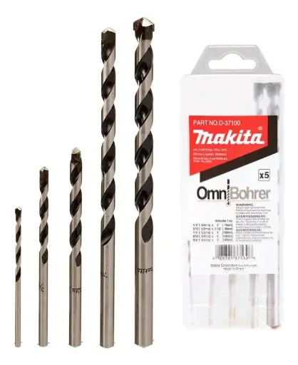 [D-37100] Juego De Brocas Para Concreto (5 Pzas) D-37100