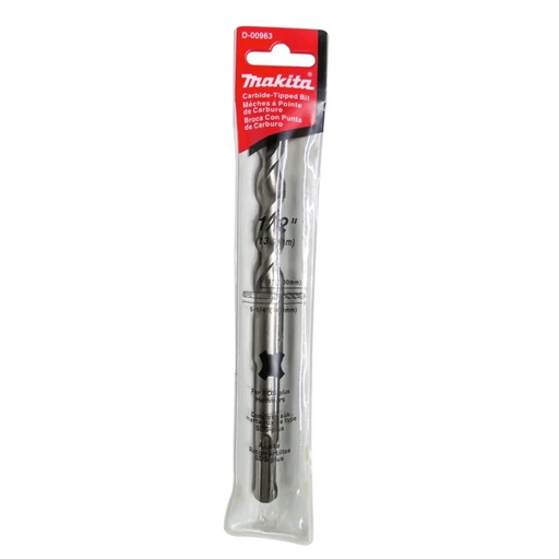 [D-00963] Broca Sds-Plus 1/2" X 6-1/4" (1 PZA) Makita D-00963