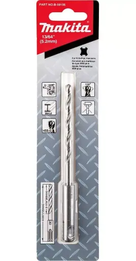 [B-59156] Broca SDS Plus P/Metal 13/64"X4-3/4" Makita B-59156 