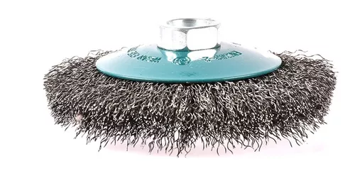 [D-55485] Carda Circular Concava de Alambre Trenzado 4" 5/8" Makita D-55485 