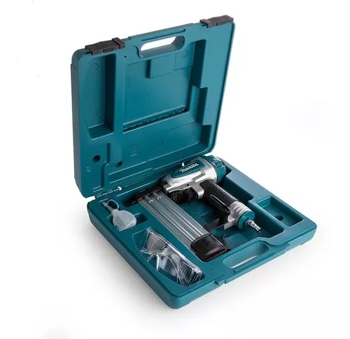 [AF506] Clavadora neumatica Cal. 18  presion 60 - 115 psi. Cap. 100 pcs ajs.profund.c/maletin