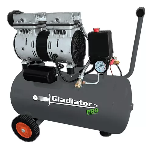 [CE724/16] Compresor Libre De Aceite Gladiator Bajo Ruido 3/4hp 120v
