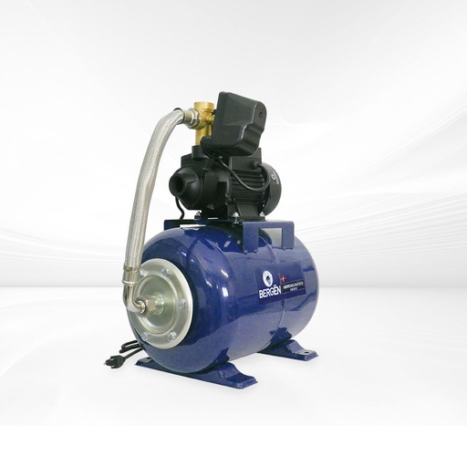 [HIB2512] Hidroneumático Bergën 1/2hp C/bomba Periférica Tanque 25lts