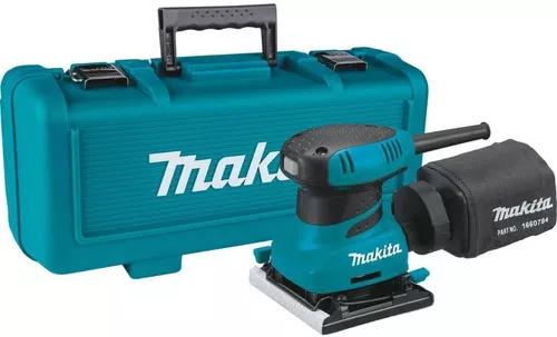 [BO4556K] Lijadora de Acabado 4-1/2" X 4" 14,000 opm c/maletin 200W Makita BO4556K