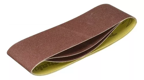 [D-59368] Juego de Lijas de Banda 4X24 G 080 Madera Metal 3 Pzas Makita D-59368
