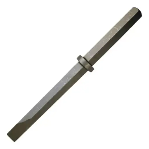 [D-17647] Cincel Plano Hexagonal 1 1/8" 28mm X 410mm  P/Concreto Makita D-17647