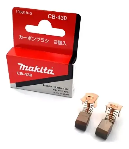 [195018-5] Juego De Carbones CB-430 P/BDF460,BUB360,DUB361,DJN161Z,DCS552 Makita 195018-5