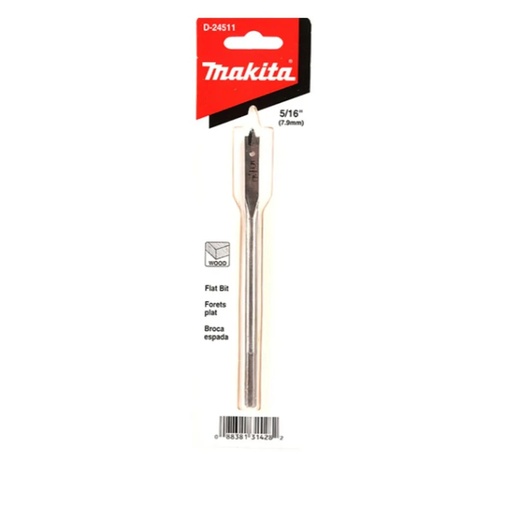 [D-24511] Broca Plana Para Madera 5/16" X 6" Makita D-24511