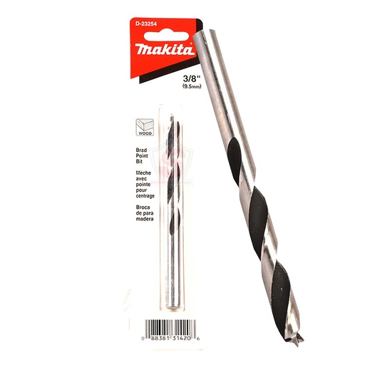 [D-23254] Broca P/ Madera 3/8" X 5-1/8" Makita D-23254