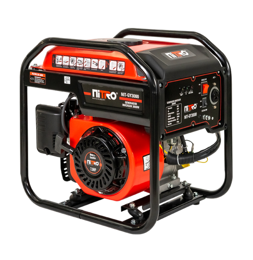 Generador Inverter 3000W, 7HP, 110V Nitro NIT-GY3000
