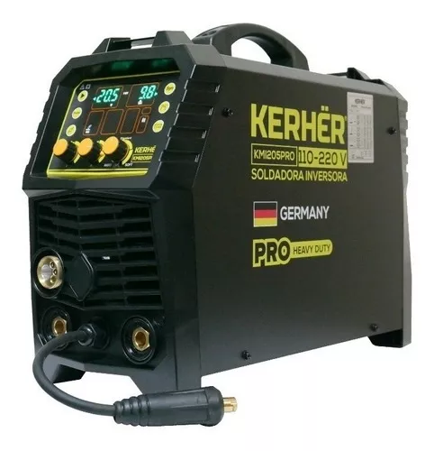 [KMI205PRO] Soldadora Inversor Multiprocesos MIG/MMA/TIG 200 Amp KERHËR KMI205PRO