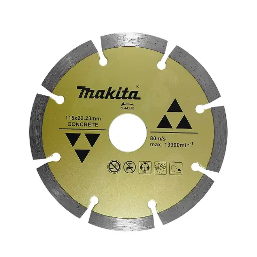 [D-44270] Disco de Diamante Segmentado Makita D-44270 4-1/2 Pulg