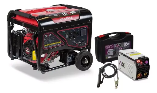 [NIT-G8500E-AXT-120TC] Generador Nitro 8,500 Watts + Soldadora Inversora Axt-120tc