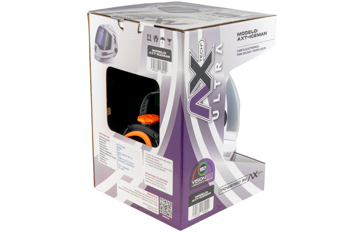 CARETA ELECTRÓNICA DE SOMBRA VARIABLE OPTICA 1 / 1 / 1/ 2 PROTECCION DIN16 USO SOLDAR-ESMERILAR y CORTE