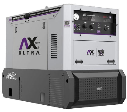 Motosoldadora a Gasolina Inverter 120/240, Dual Voltaje, 10-260 amp, Encendido Electrico, AXT-RHINO260CD