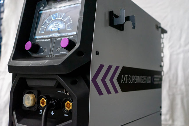 Soldadora Inversor MIG/MAG, ELEC Y TIG LIFT 250A, 220V-1PH, Pantalla LCD, 5- 15KGS Ax Tech AXT-SUPERMIG255LCD – vista 11