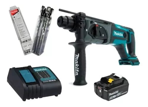 Rotomartillo Makita DHR241STX2 18V LXT, vista adicional