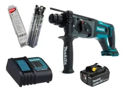 Rotomartillo Makita DHR241STX2 18V LXT, vista adicional