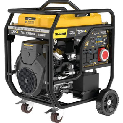 GENERADOR 12000 Wtts, 22HP, 127/220V, MONOFASICO Y TRIFASICO, DOS PISTONES, MARCHA, BATERIA Y LLANTAS