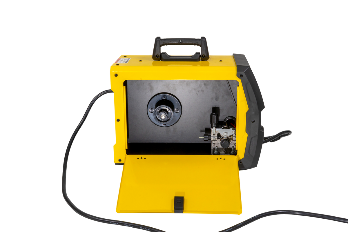 Soldadora Inverter MIG MIG GAS/NO GAS, Electrodo y TIG LIFT 1P 110/220V 110V 40-120A 220V 40-200A Incluye Antorcha MIG3 VOL-MIG213LED