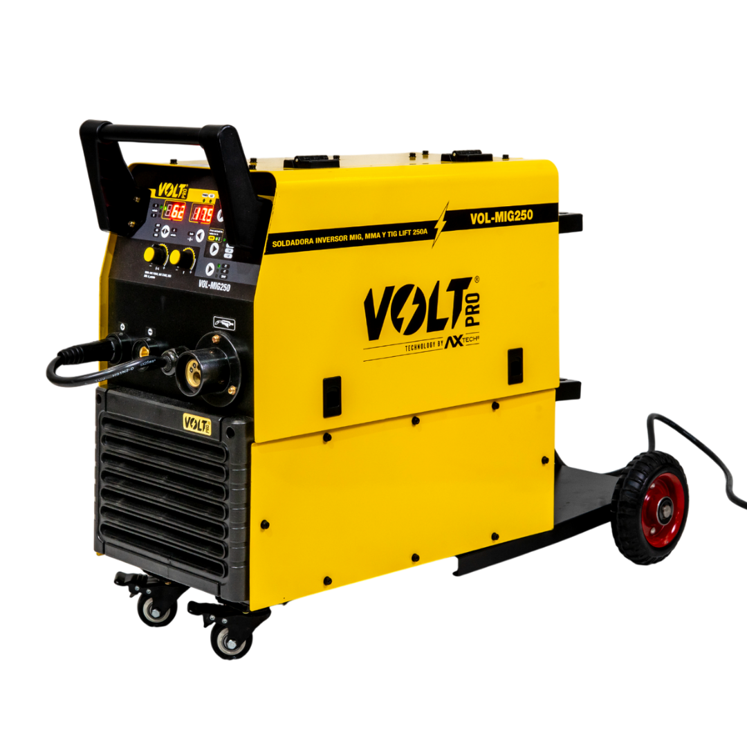 SOLDADORA INVERTER MIG/MMA/LIFT TIG 1P 220V 40-250A INCLUYE ANTORCHA MIG3