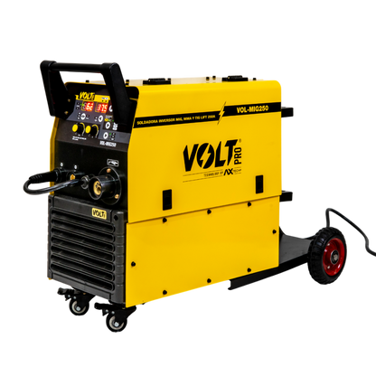 SOLDADORA INVERTER MIG/MMA/LIFT TIG 1P 220V 40-250A INCLUYE ANTORCHA MIG3