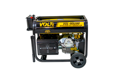 MOTOSOLDADORA A GASOLINA GENERADOR 190A 120V/60Hz POTENCIA MAX 5.0 KW VOL-MS200