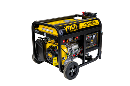 MOTOSOLDADORA A GASOLINA GENERADOR 190A 120V/60Hz POTENCIA MAX 5.0 KW VOL-MS200