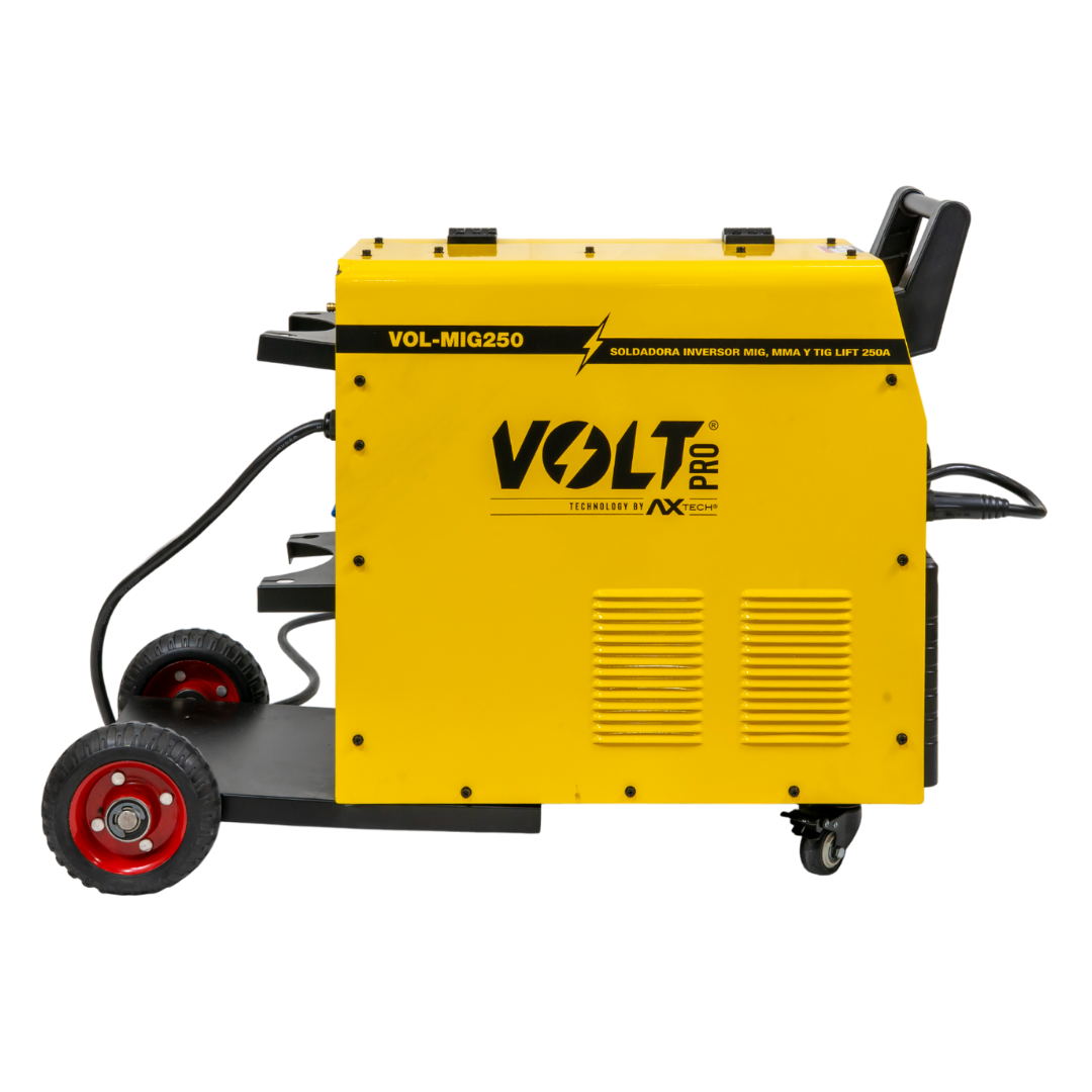 SOLDADORA INVERTER MIG/MMA/LIFT TIG 1P 220V 40-250A INCLUYE ANTORCHA MIG3