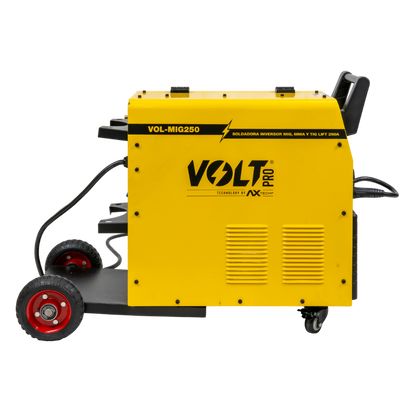 SOLDADORA INVERTER MIG/MMA/LIFT TIG 1P 220V 40-250A INCLUYE ANTORCHA MIG3